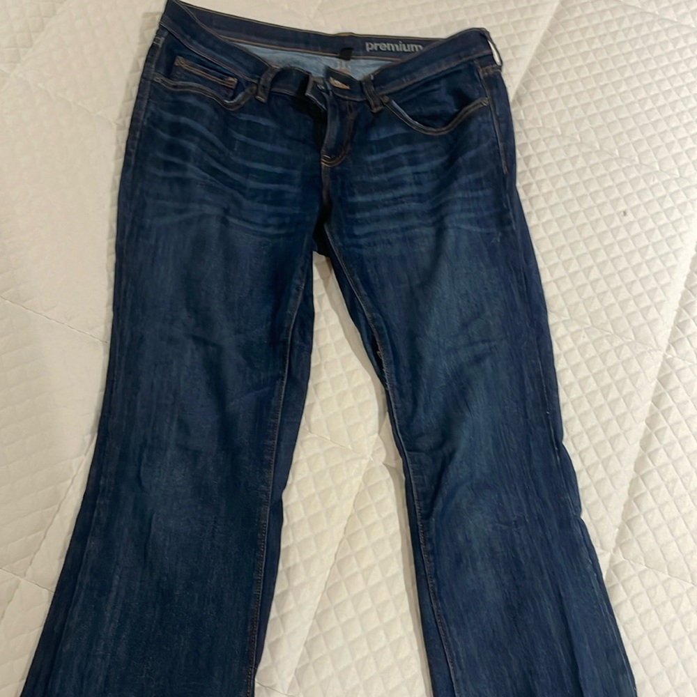Gap women’s jeans. Long and lean cut